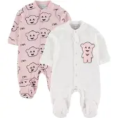 Emporio Armani Boxpakje - 2-pack - Roze/Wit - - 1 jaar (80) - Boxpakjes