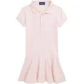Ralph Lauren Jurk pastelroze / wit