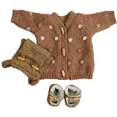 Smallstuff Dot Cardigan Poppenjurk