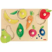 Haba Puzzel - 8 Bakstenen - Voeding - - OneSize - Puzzel