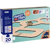 Crateit - Town - Wooden toy - Rule The Roundabout (CR-C1242)