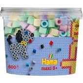Hama - Maxi Beads 600pcs Mix 52 (388574)