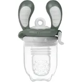 Kidsme Food Feeder fruitspeen & sabbelzakje voor baby - Maat M - Grijs