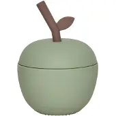OYOY Apple potje met deksel Green