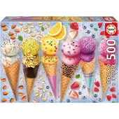 Educa Puzzel - 500 Bakstenen - Ice Cream - - OneSize - Puzzels