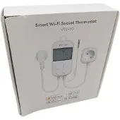 Meross Temperatuurregelaar, slimme thermostaat, stekker, digitaal, WLAN, WiFi, HomeKit, slim
