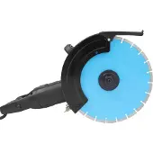 OEM 14-inch elektrische schijfzaag, 5800W vermogen, 135 mm snijdiepte, blauw