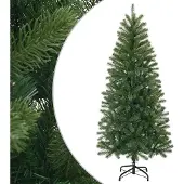 Syfax Kunstkerstboom met standaard Groen 150 cm PVC, PE en staal