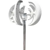 OEM Windturbine, verticale as, hoge efficiëntie, wit 2-h, 2000W-h, 48V-b