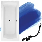 Badland INES ligbad 190 x 90 cm wit