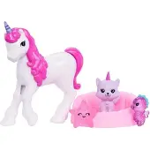 Barbie Adventskalender met fashionpopp, 24 verrassingen, 3 dieren, accessoires, JFL66