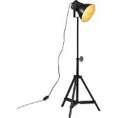 Syfax Vloerlamp 25 W E27 35x35x65/95 cm zwart