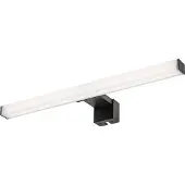 Rabalux Oliro Spigellamp - LED-badkamerlamp 6 W, zwart, IP44, 4000 K, 75051