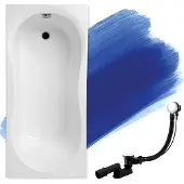 Badland GRACJA ligbad 120 x 75 cm wit