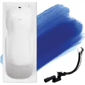 Badland MAJKA ligbad 170 x 70 cm wit