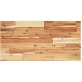 Syfax Wastafelblad met olieafwerking 120x40x2 cm massief acaciahout