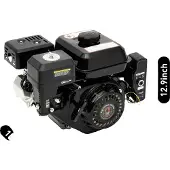 OEM Go-kart motor, 7,5 pk, 212cc benzinemotor, zwart