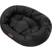 Doggy Hondenmand XL 94x75cm - Waterdicht & Uitneembaar Matras - Zwart