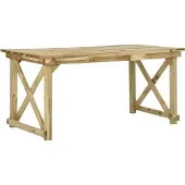 Prolenta Maison Exclusive - Tuintafel, 160x79x75 cm, hout