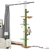 OEM Katzenbaum, verstelbare klimboom, krabboom, model AMT0187GN, afbeelding