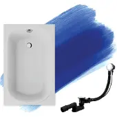 Badland MINI ligbad 110 x 70 cm wit