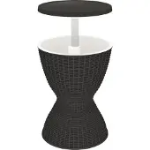 Syfax IJskoeltafel 3-in-1 polypropeen zwart
