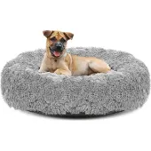 AIO Factory Shaggy bed 40 cm lichtgrijs
