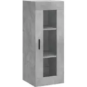 Syfax Wandkast 34,5x34x90 cm betongrijs