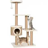 Syfax Kattenmeubel met krabpalen 123 cm zeegras