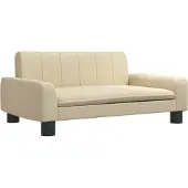 Syfax Hondenmand 70x45x30 cm stof crèmekleurig