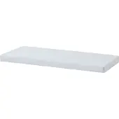 Hoppekids Matratze m. Bezug - Schaumstoff - 70x160x9 cm - Weiß - - One Size - Matratzen