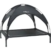 Syfax Hondenbed Zwart 104 x 86 x 84,5 cm Staal