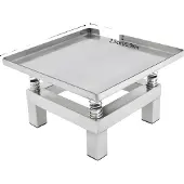 OEM Betonvibratieplaat, 50W vermogen, draagvermogen 10 kg, zilverkleurig