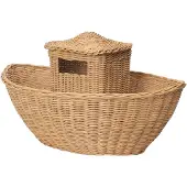 Ferm Living Ark gevlochten opbergmand Natuurlijk