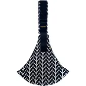 Wildride Babytrage - Feathers - Schwarz/Weiß - - One Size - Babytragen