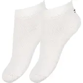 Tommy Hilfiger sneakersokken - wit (set van 2) Jongens/Meisjes Katoen Effen - maat 31-34