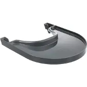 Playtray - Tafelblad voor Stokke Tripp Trapp - Eetblad - Met riempje - Antraciet