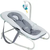 BabyMoov Liegestuhl - Bubble - 63x40x48 cm - Grafiken Blue - - One Size - Stuhl