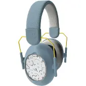 KIDYWOLF KIDYNOISE Kinder Gehoorbescherming Blauw – 25dB Geluidsreductie, Opvouwbaar & Verstelbaar, 5+