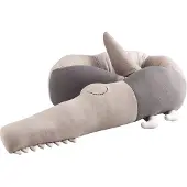 Sebra Kussen - Gehaakt - 190 cm - Super Friendy Sleepy Croc - Se - - OneSize - Kussen