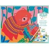 Djeco Creatieve workshop met stippen Pointillisme,