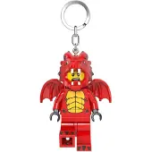 LEGO 4006036-KE196H, Sleutelhanger, Rood, Geel, Figuur, Unisex, Binnen/buiten, Volwassene/kind