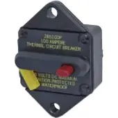 Blue Sea Systems 285 Series Thermals Panel Zwart 60 Amp