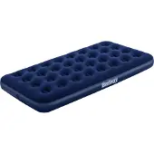 Bestway Inflatable Flocked Mattress 188x99x22 Cm Transparant