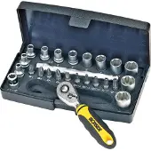 Ironside 244002 Dopsleutelset 1/4 (6.3 mm)