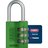ABUS Cijferslot 145/30 Groen