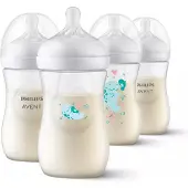 Philips AVENT Natural Response 4 babyflessen – 260 ml – flow 3- zeehond – SCY903/61