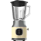 Cecotec Standmixer RetroTwist, geel, 800W, mixer, keukenapparaat, retrostijl