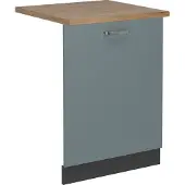 Vicco R-Line Vaatwasserfrontpaneel – 60 cm, WB Eik Blauw-grijs
