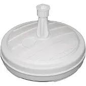 Eda Plastiques Parasolstandaard Wit 13 Liter 44 X 44 X 14 Cm